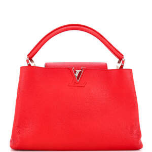 Louis Vuitton Capucines Bag Leather Mm #233172L23B